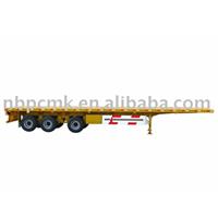 Container platform semi trailer