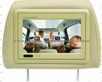 Black/ Gray/ Tan 7 Inch Screen Headrest Monitor 480*234