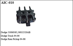 Ignition Coil 53006565