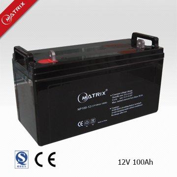 SMF battery 12V100AH