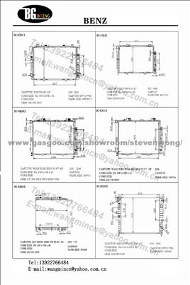 Mercedes Benz Radiator