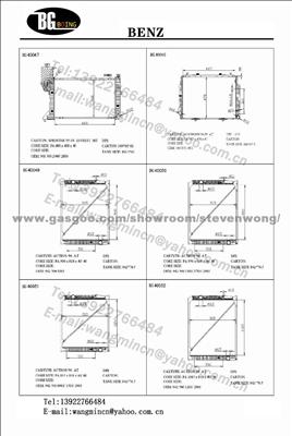 Mercedes Benz Radiator