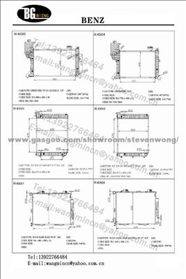 Mercedes Benz Radiator