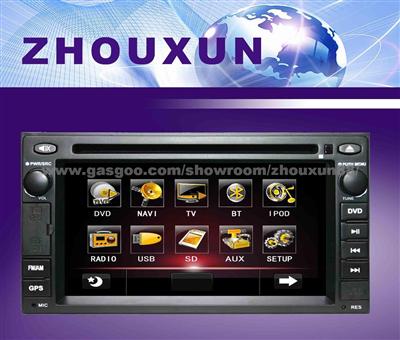 6. 2 Inch Car Dvd Player with 800*480 Screen