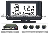 Lcd Parking Sensor Kit Reverse Sensor System Backup Sensor