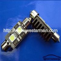 Canbus Led T11 C5W 41mm 2 Led Smd No Error Warning Bulb