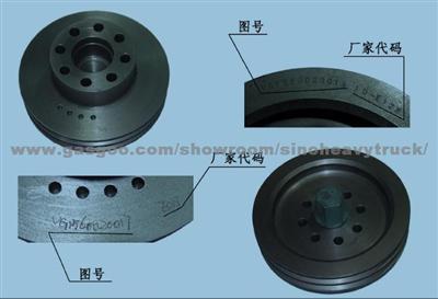 Sinotruk Patrs----belt Pulley Vg1560020017