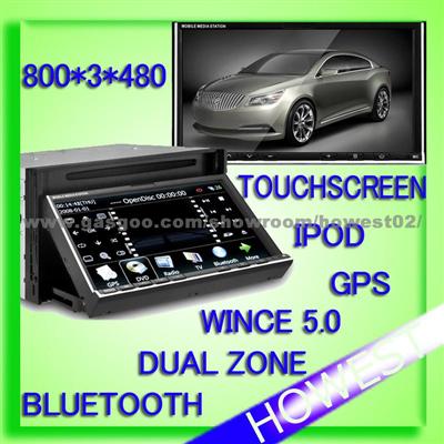2 Din 7 inch Car Dvd with Gps Bluetooth
