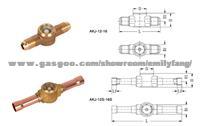 Sight Glass For Cooling System Hermeticaly