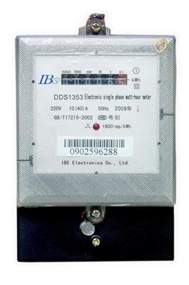 single phase anti-tamper static energy meter DSS1353-IBE11