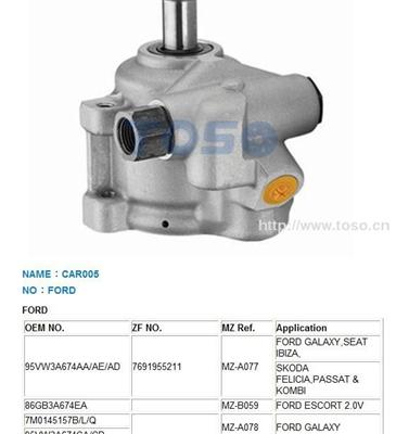 FORD  ZF TS Ref. Application