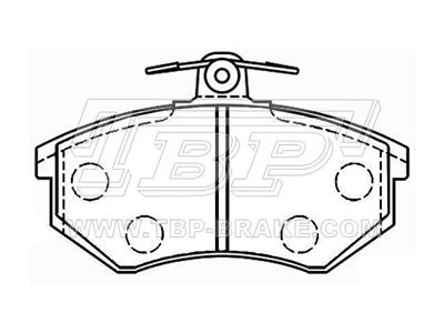 AUDI Brake pad 431 698 151 G