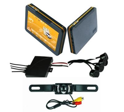 GPS with wireless video parking sensor CP873