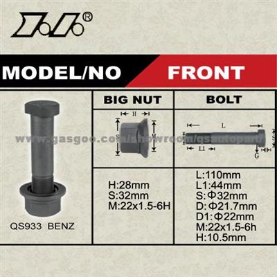 Wheel Bolt for Mercedes Benz