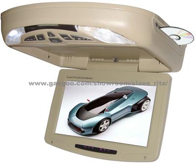 9'' Flipdown DVD Car Monitor