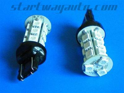 Car LED Light 3156 or 3157 Wedge 18 SMD 5050 Three Chips