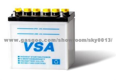 Dry Charged Car Battery(12N24-3) Honda