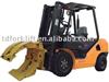 4-Ton Forklift with paper roll clamp, ISUZU engine