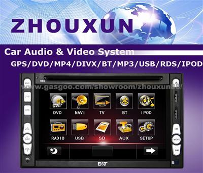 6. 2 Inch Hd Touch Screen Car Dvd Player