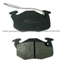 Peugeot Renault Brake Pad D371-7261 4250.91