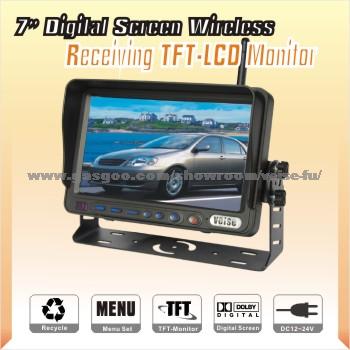 7 inches Digital Screen Wireless Receiving Monitor(Model:SP-726)