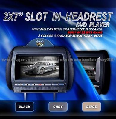 Car Headrest Dvd Player with Game Function(EW-H702D)