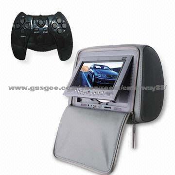 7 Inch Headrest Car DVD Player with 32 Bit Wireless Game Function (EW-H701D)