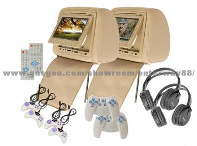 7 inch Headrest DVD with Sony Loader(EW-H700D)