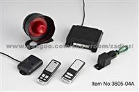 One Way Car Alarm System 3605-04A