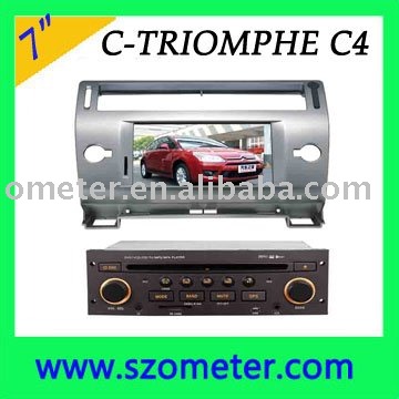 Citroen Triomphe car 8inch DVD GPS With Digital TV