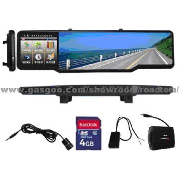 Car Rea-rview Mirror Gps and Dvr Rm043a-dvr