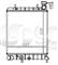 Hyundai Radiator 95 Accent Mt 25310-25050