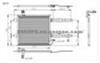 Condenser 6N0820413B/6N0820413A