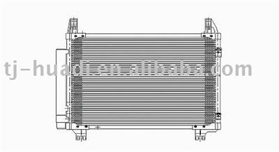 DPI 3580 condenser for  TOYOTA YARIS