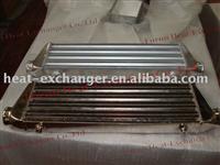 aluminum tube and fin  intercooler(delta fins)