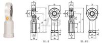 Rod Ends (Ball Joint Ends) SI10E d:10 B:9