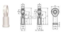 Rod Ends (Ball Joint Ends) SI25C d:25 B:20