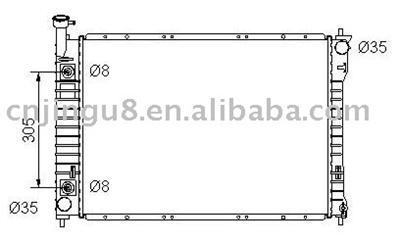 Aluminum Auto Radiator for NISSAN QUEST F8XZ8005AA