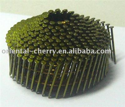 Dome Coil Nail with High-quality Low-carbon-steel