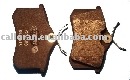 brake pads for MEGANE II CLIO III BACK