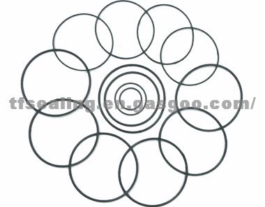 O-ring Rubber with Nbr, Nr, Fpm, Mvq, Epdm, Silicone