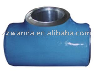 carbon steel tee ANSI B16.9