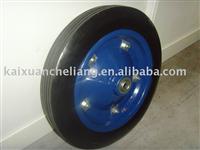 solid rubber wheel