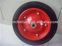 solid rubber wheel