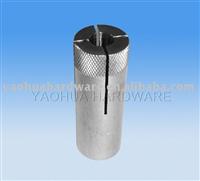 stainless steel drop in anchor with half knurling