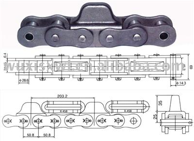 X458 caterpillar chain