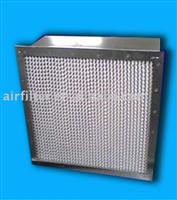 Deep pleated HEPA filter