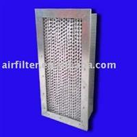 Deep pleated HEPA filter