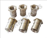 Precision metal nut (HPC-016)