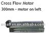 Cross flow motor